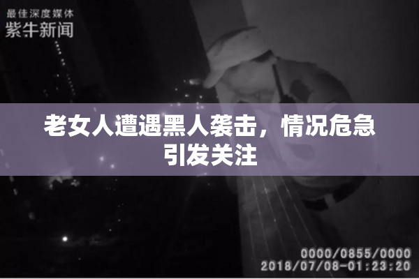 老女人遭遇黑人袭击，情况危急引发关注