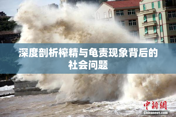 深度剖析榨精与龟责现象背后的社会问题