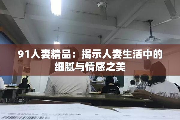 91人妻精品：揭示人妻生活中的细腻与情感之美