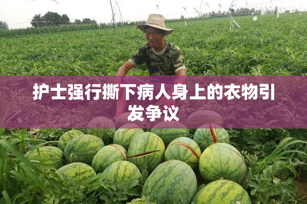 护士强行撕下病人身上的衣物引发争议