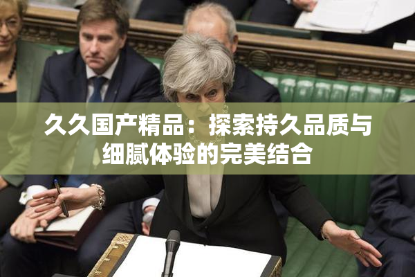 久久国产精品：探索持久品质与细腻体验的完美结合