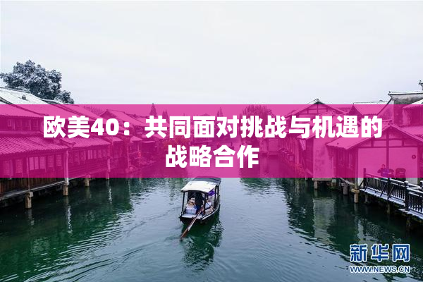 欧美40：共同面对挑战与机遇的战略合作