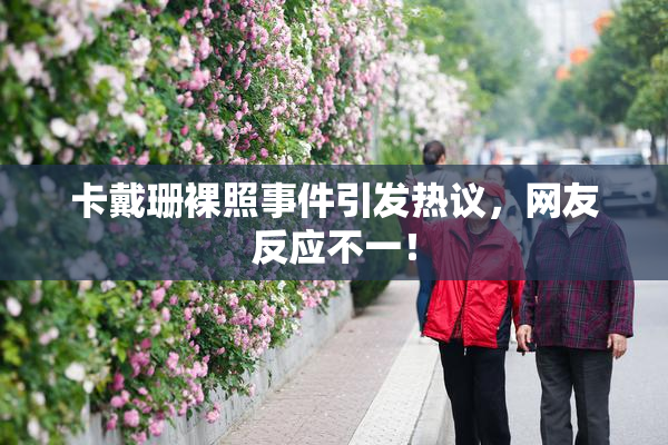 卡戴珊裸照事件引发热议，网友反应不一！
