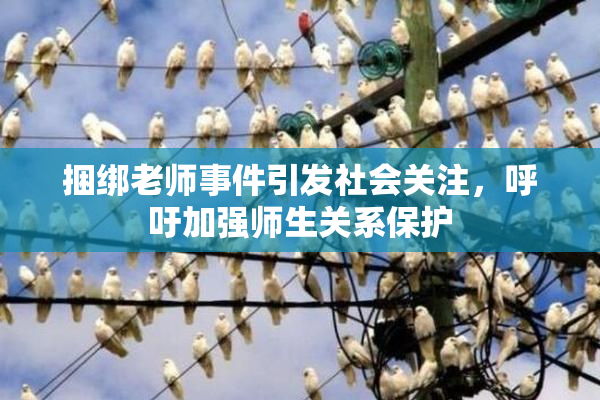 捆绑老师事件引发社会关注，呼吁加强师生关系保护
