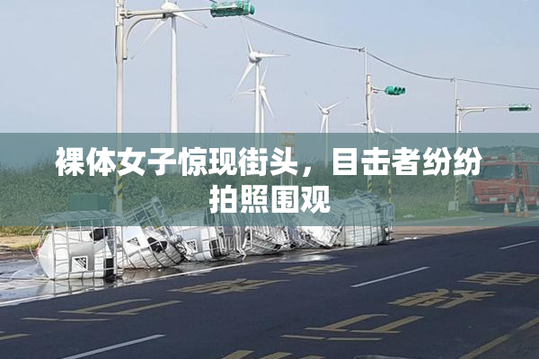 裸体女子惊现街头，目击者纷纷拍照围观