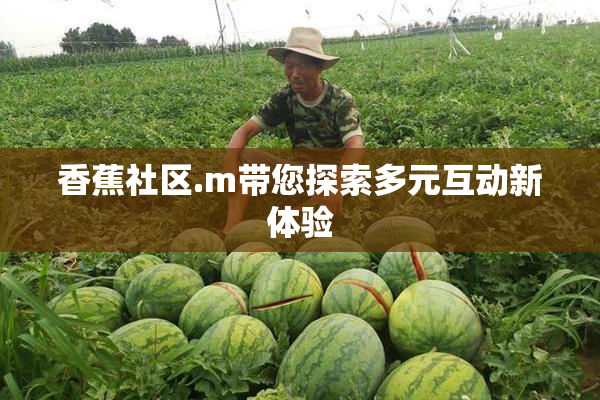 香蕉社区.m带您探索多元互动新体验