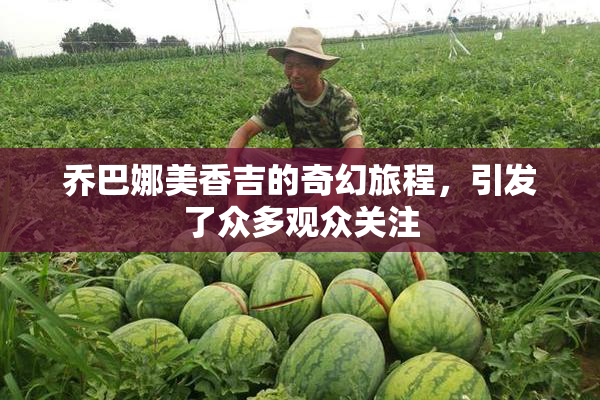 乔巴娜美香吉的奇幻旅程，引发了众多观众关注