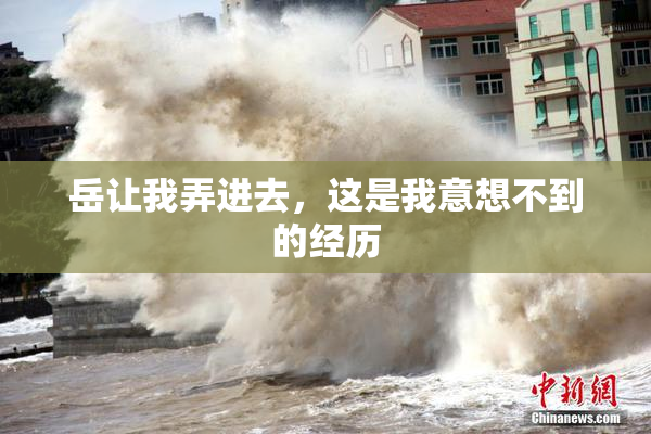岳让我弄进去，这是我意想不到的经历