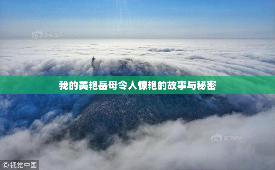 我的美艳岳母令人惊艳的故事与秘密