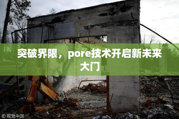 突破界限，pore技术开启新未来大门