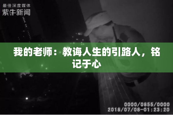 我的老师：教诲人生的引路人，铭记于心