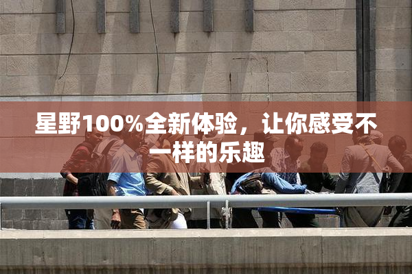 星野100%全新体验，让你感受不一样的乐趣