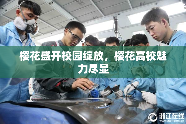 樱花盛开校园绽放，樱花高校魅力尽显