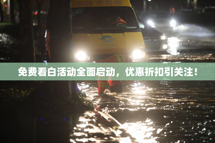 免费看白活动全面启动，优惠折扣引关注！