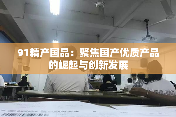 91精产国品：聚焦国产优质产品的崛起与创新发展
