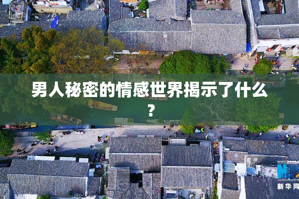 男人秘密的情感世界揭示了什么？