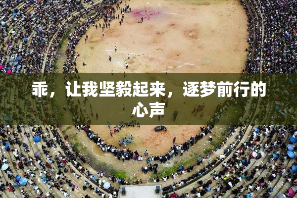 乖，让我坚毅起来，逐梦前行的心声