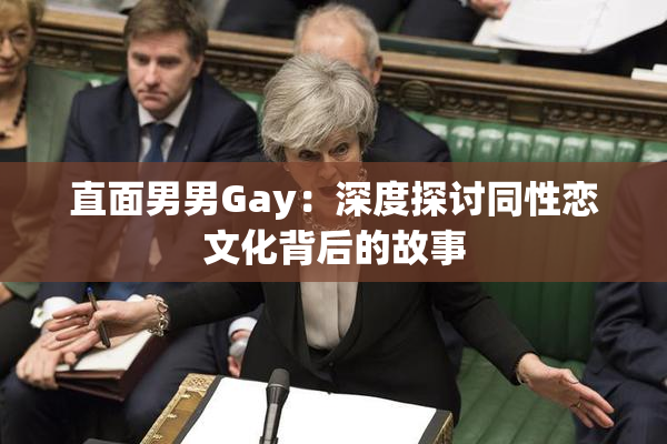 直面男男Gay：深度探讨同性恋文化背后的故事