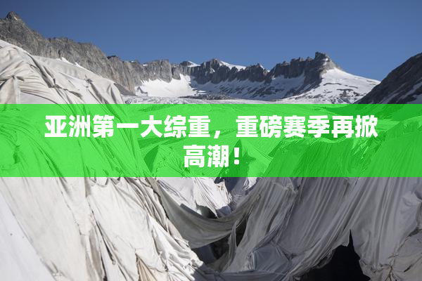 亚洲第一大综重，重磅赛季再掀高潮！