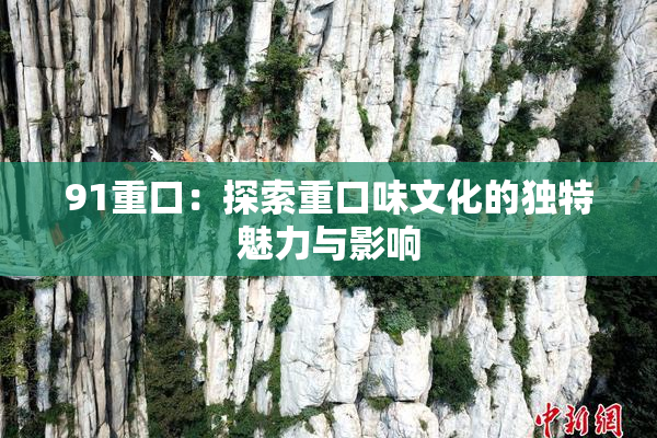 91重口：探索重口味文化的独特魅力与影响