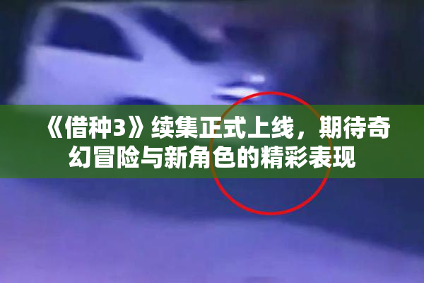 《借种3》续集正式上线，期待奇幻冒险与新角色的精彩表现