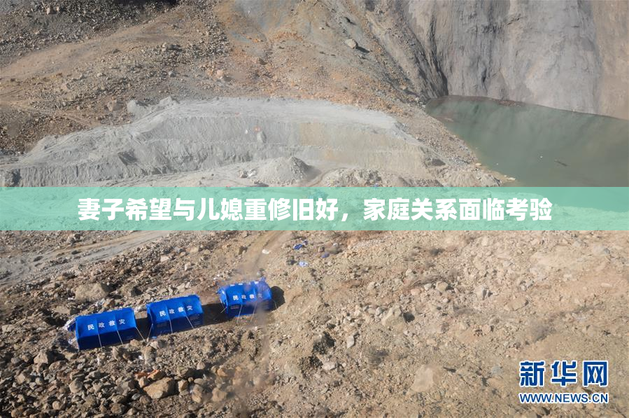 妻子希望与儿媳重修旧好，家庭关系面临考验