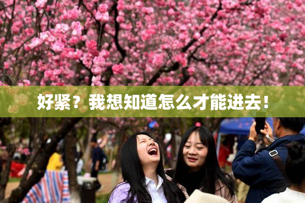好紧？我想知道怎么才能进去！