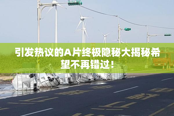 引发热议的A片终极隐秘大揭秘希望不再错过！
