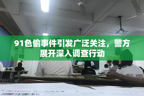 91色偷事件引发广泛关注，警方展开深入调查行动