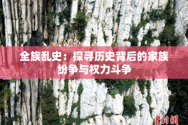 全族乱史：探寻历史背后的家族纷争与权力斗争