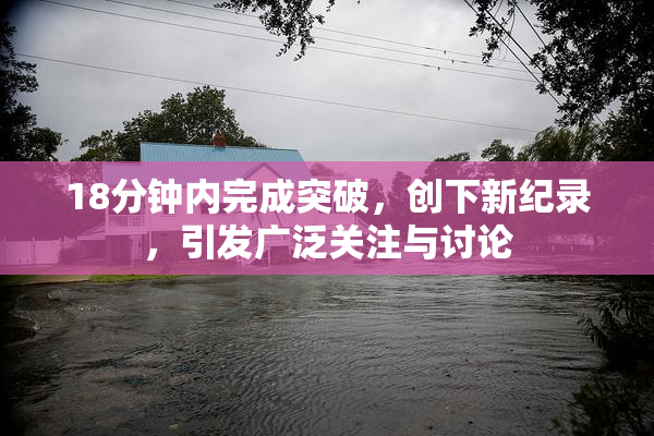 18分钟内完成突破，创下新纪录，引发广泛关注与讨论