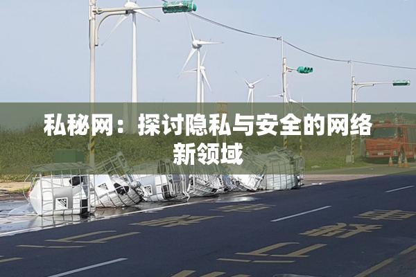 私秘网：探讨隐私与安全的网络新领域