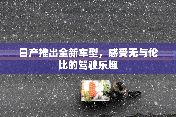日产推出全新车型，感受无与伦比的驾驶乐趣