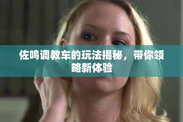 佐鸣调教车的玩法揭秘，带你领略新体验