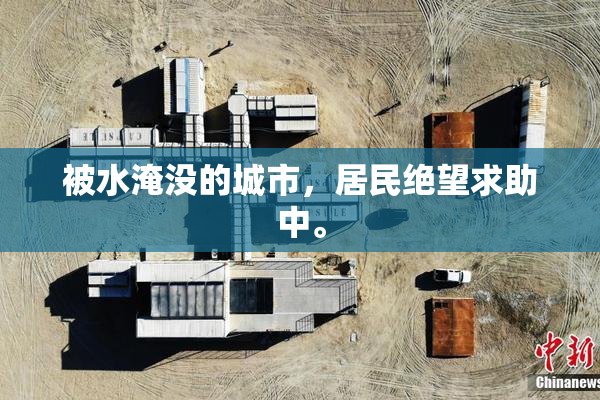 被水淹没的城市，居民绝望求助中。
