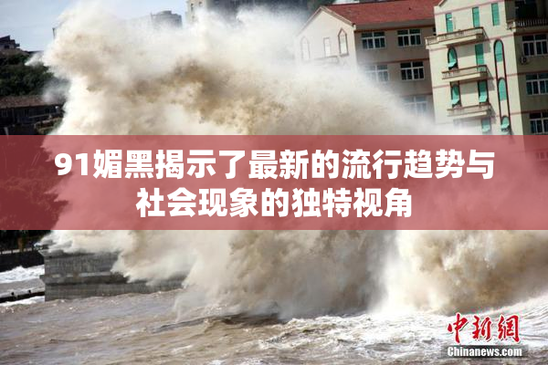 91媚黑揭示了最新的流行趋势与社会现象的独特视角