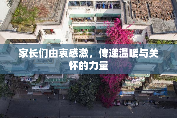 家长们由衷感激，传递温暖与关怀的力量