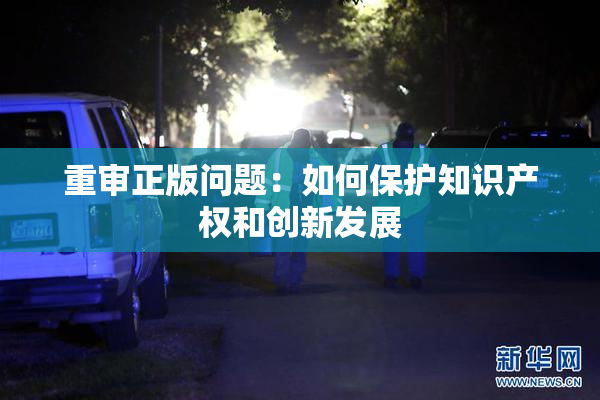 重审正版问题：如何保护知识产权和创新发展