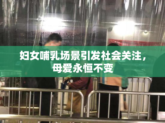 妇女哺乳场景引发社会关注，母爱永恒不变