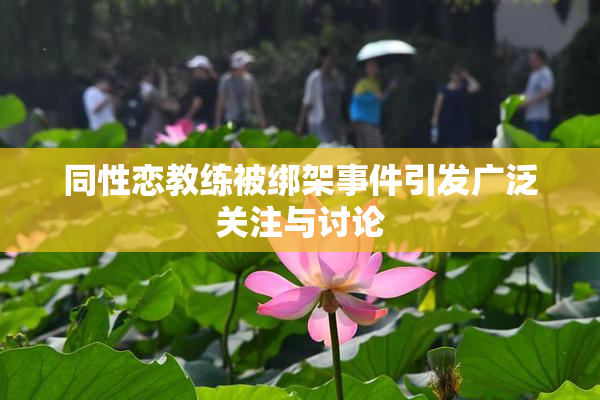 同性恋教练被绑架事件引发广泛关注与讨论