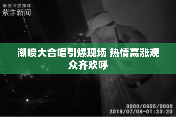 潮喷大合唱引爆现场 热情高涨观众齐欢呼