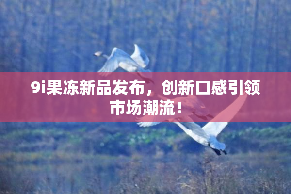9i果冻新品发布，创新口感引领市场潮流！