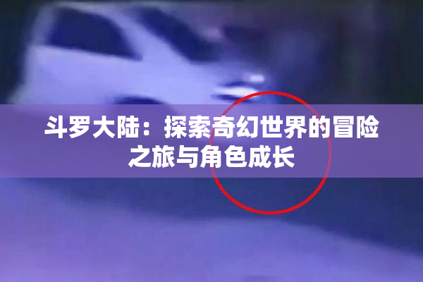 斗罗大陆：探索奇幻世界的冒险之旅与角色成长