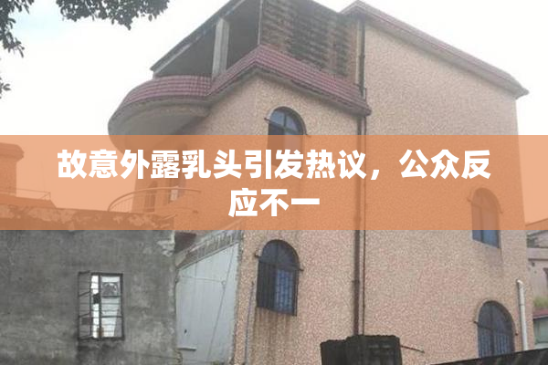 故意外露乳头引发热议，公众反应不一