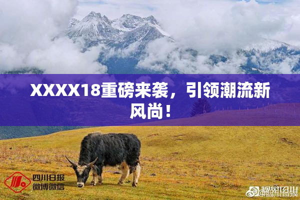 XXXX18重磅来袭，引领潮流新风尚！