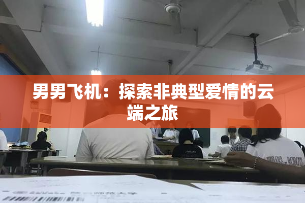 男男飞机：探索非典型爱情的云端之旅