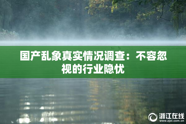 国产乱象真实情况调查：不容忽视的行业隐忧