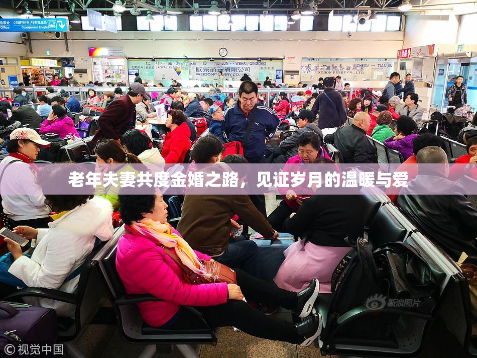 老年夫妻共度金婚之路，见证岁月的温暖与爱