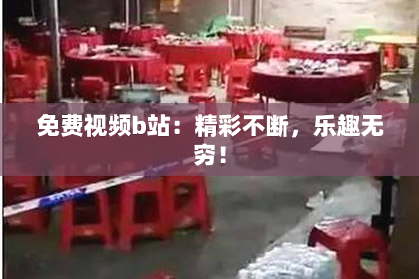 免费视频b站：精彩不断，乐趣无穷！