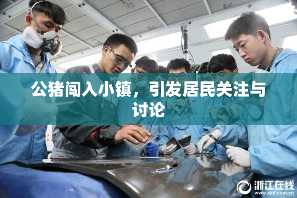 公猪闯入小镇，引发居民关注与讨论